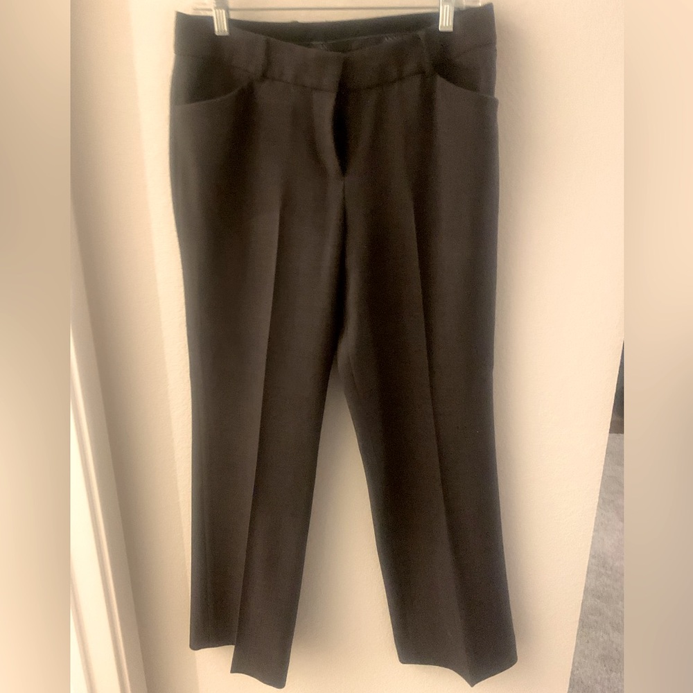 Anne Klein suit brown slacks.